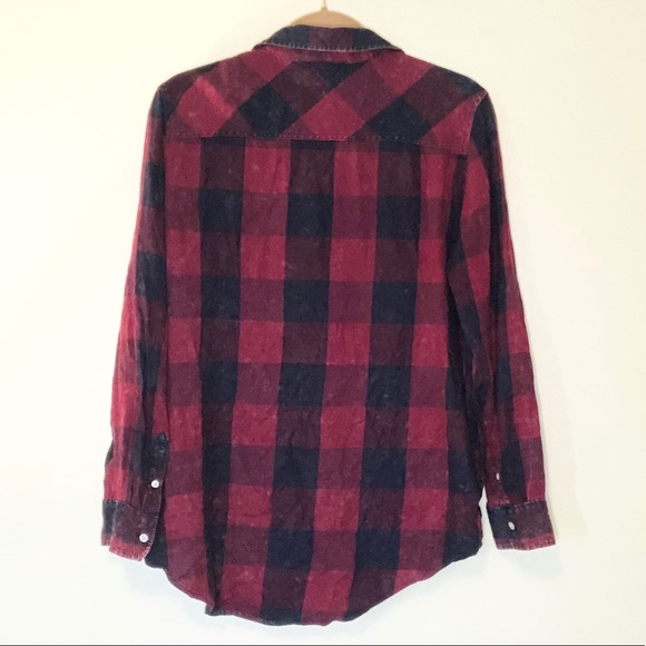 AEROPOSTALE Plaid Top - Picture 2 of 3